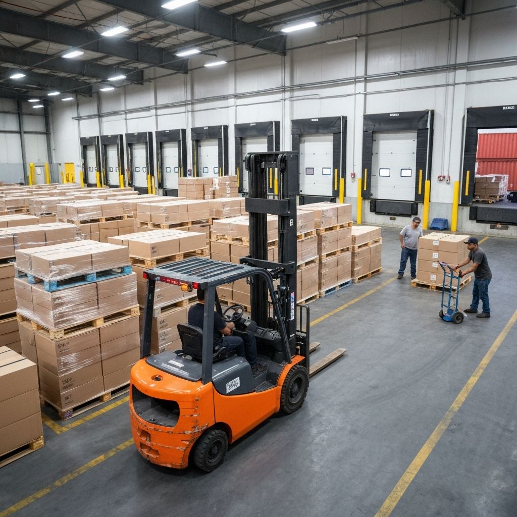 Transport marfă paletizată